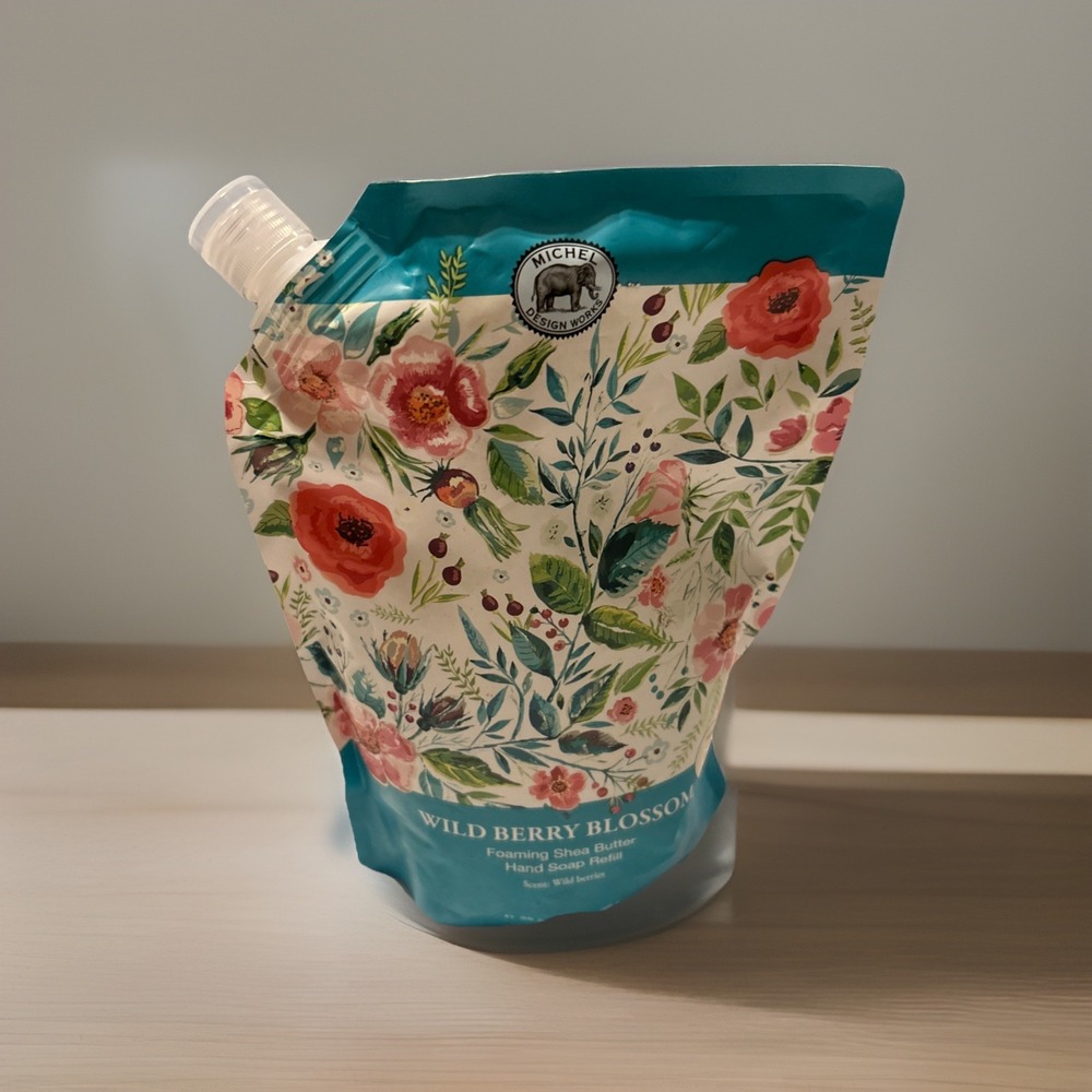 Michel Design Works REFILL Foaming Shea Butter Hand Soap WILD BERRY BLOSSOM 35.6